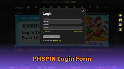 phspin log in|PHSpin.